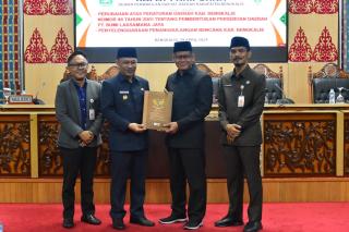 DPRD Bengkalis Gelar Rapat Paripurna Penanggulangan Bencana Bersama Pemkab